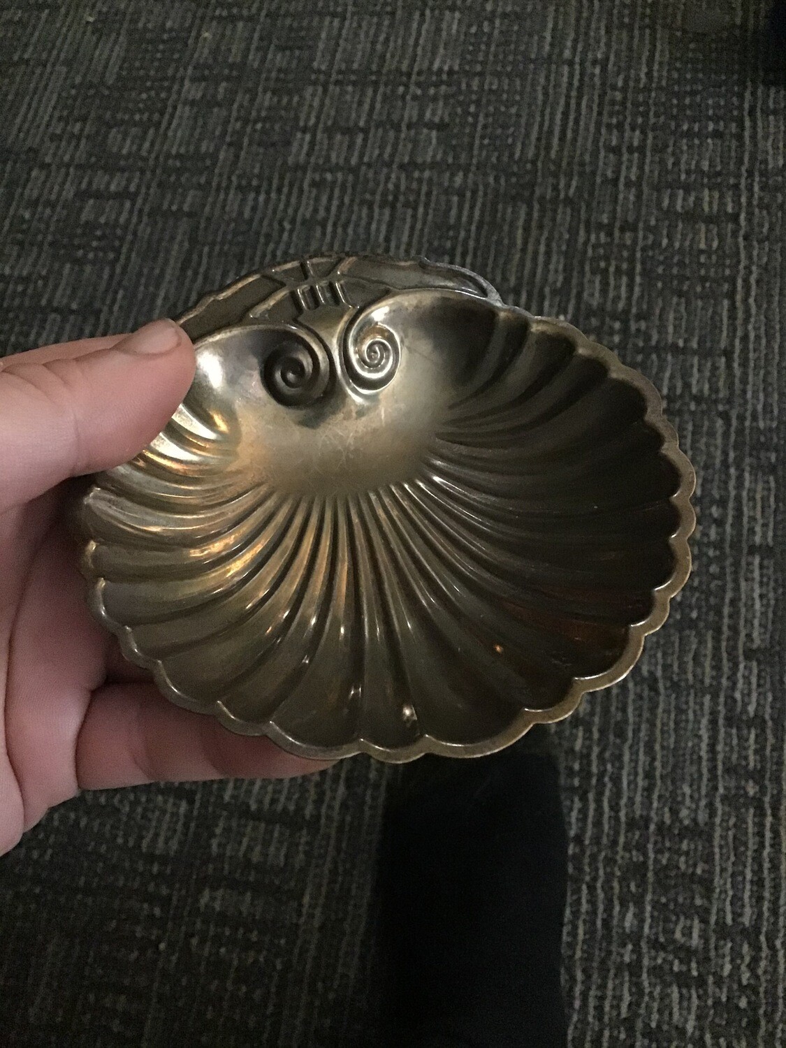 Vintage Metal Soap Dish, anoint to fully cleanse and purify