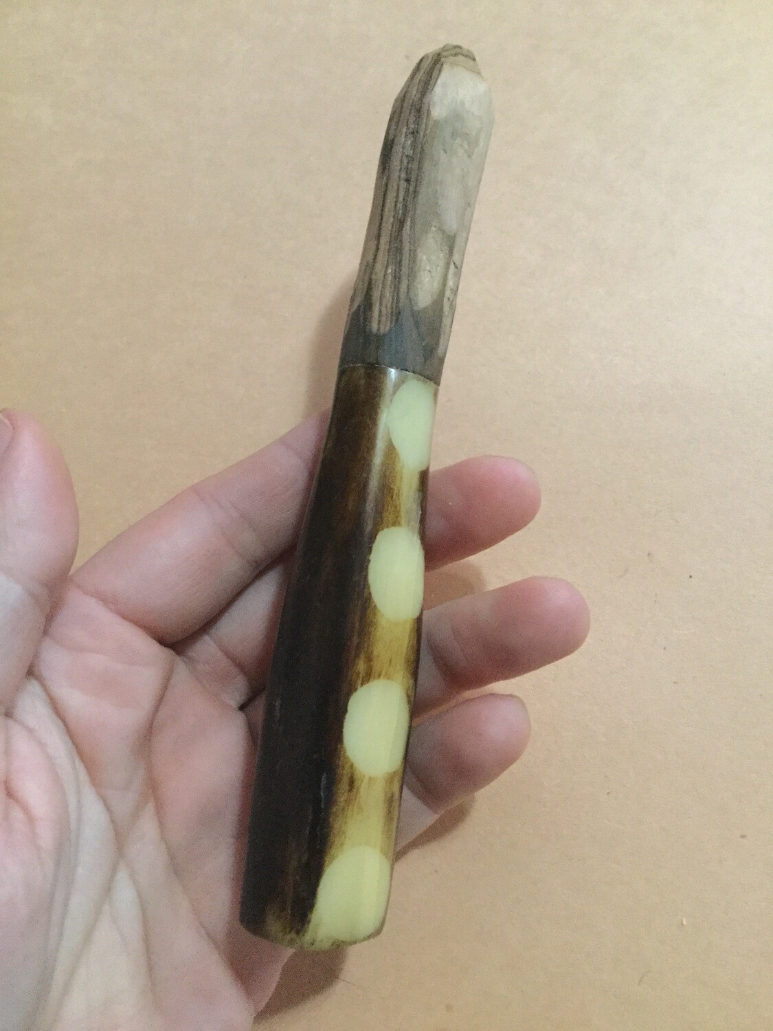 Anointed wand to draw energy / positive attributes from crystals, directly unto thy essence