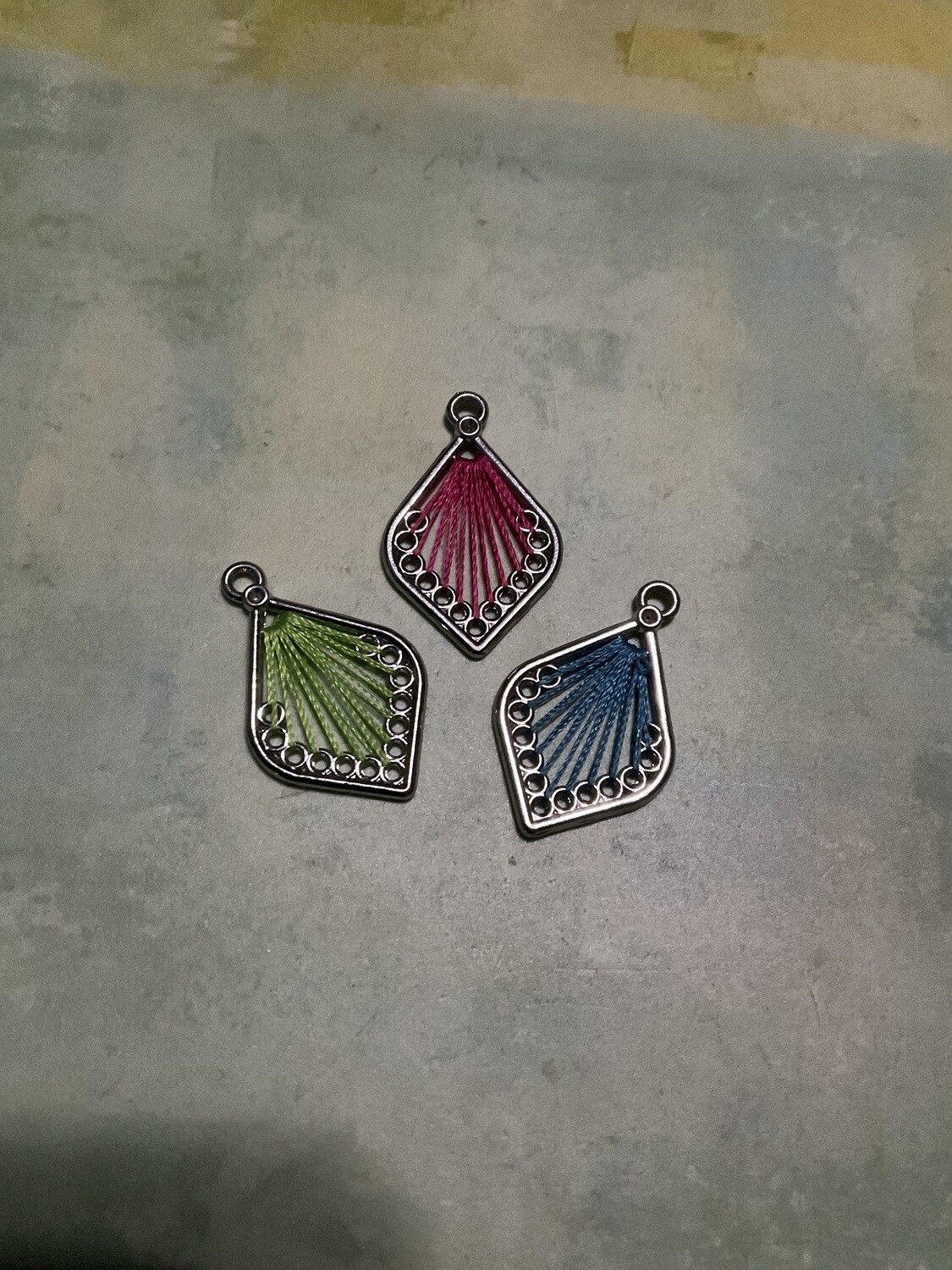Earth, Water and Fire Elemental Energy Sources Talisman Set