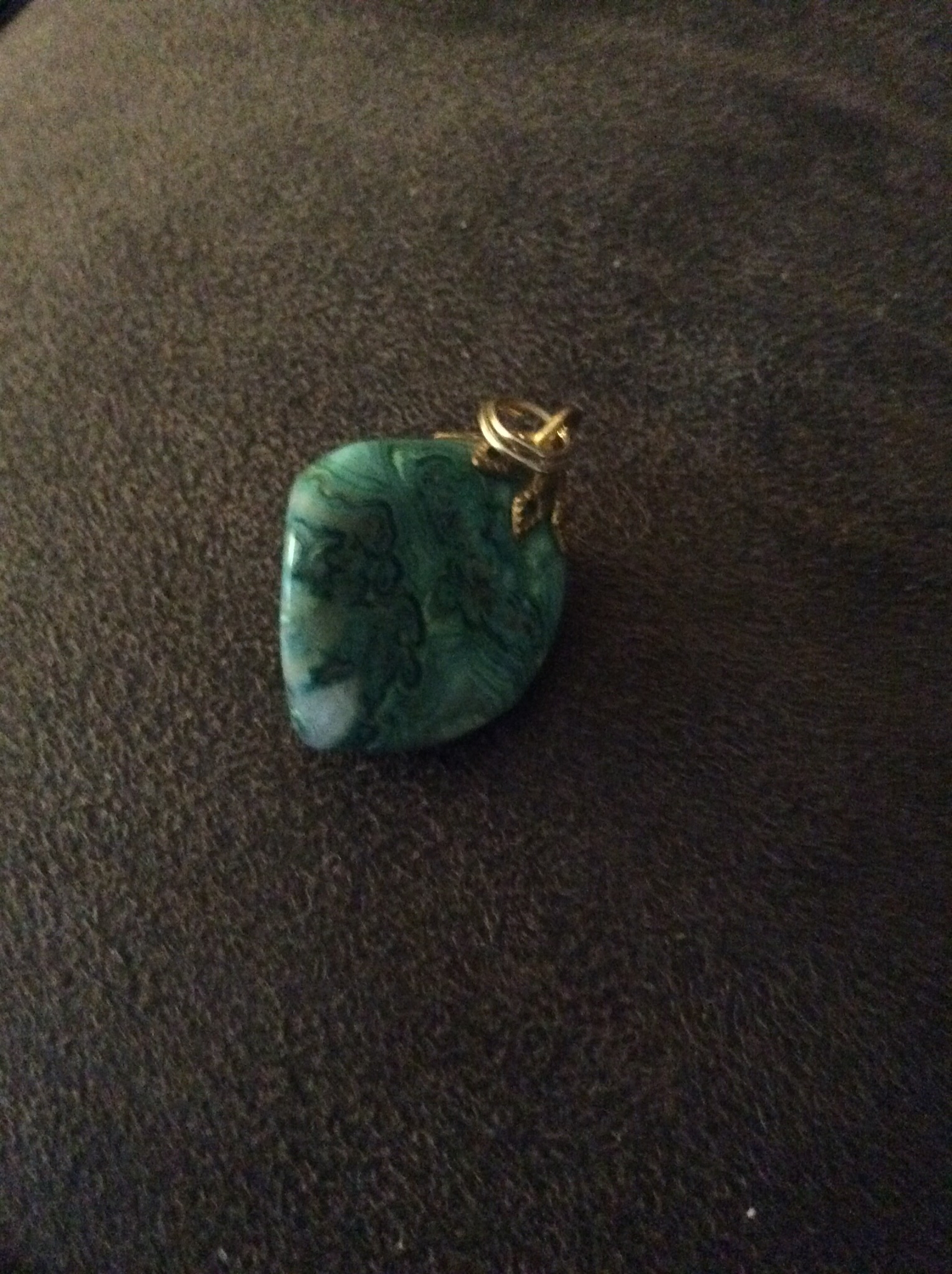 Small stone amulet anointing to hear the voice of the Divine 