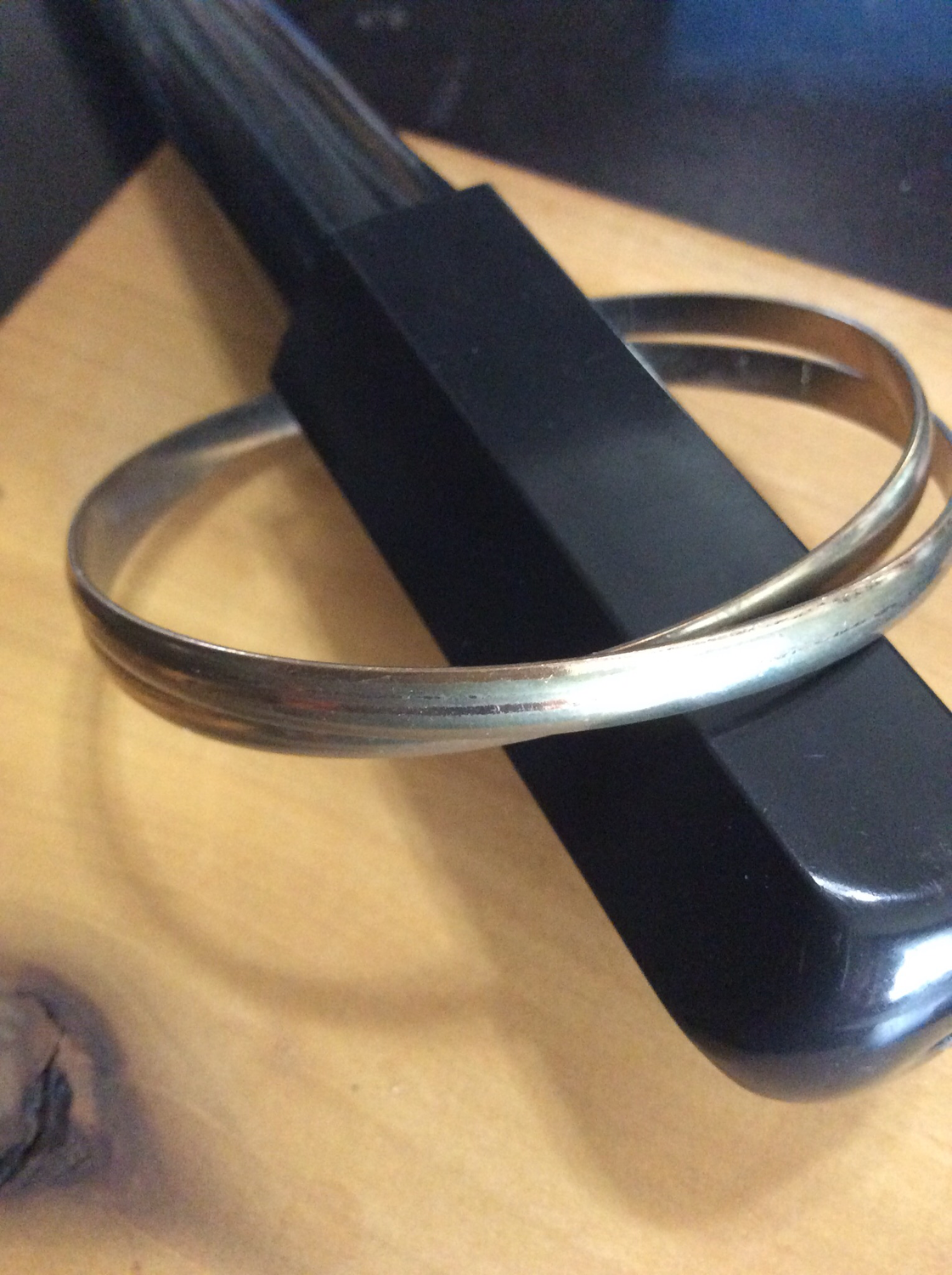 Twin bracelets linked together - male and female Ifrit Djinns 