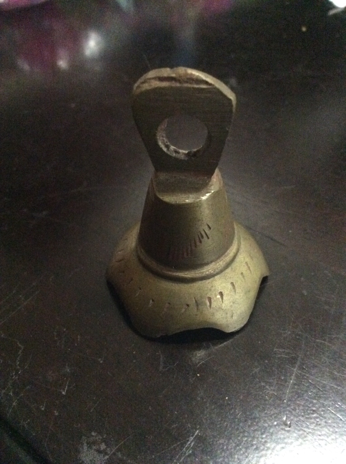 Small brass bell extremely effective to summons conjure call upon Djinn Spirits 