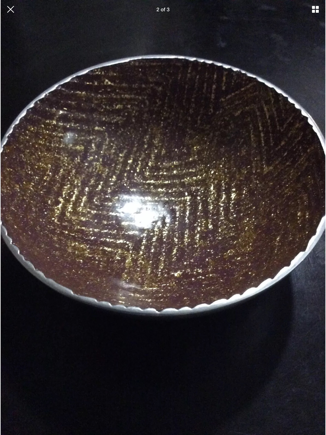 Yellow energy bowl, emits essence of nature energies throughout thy home 