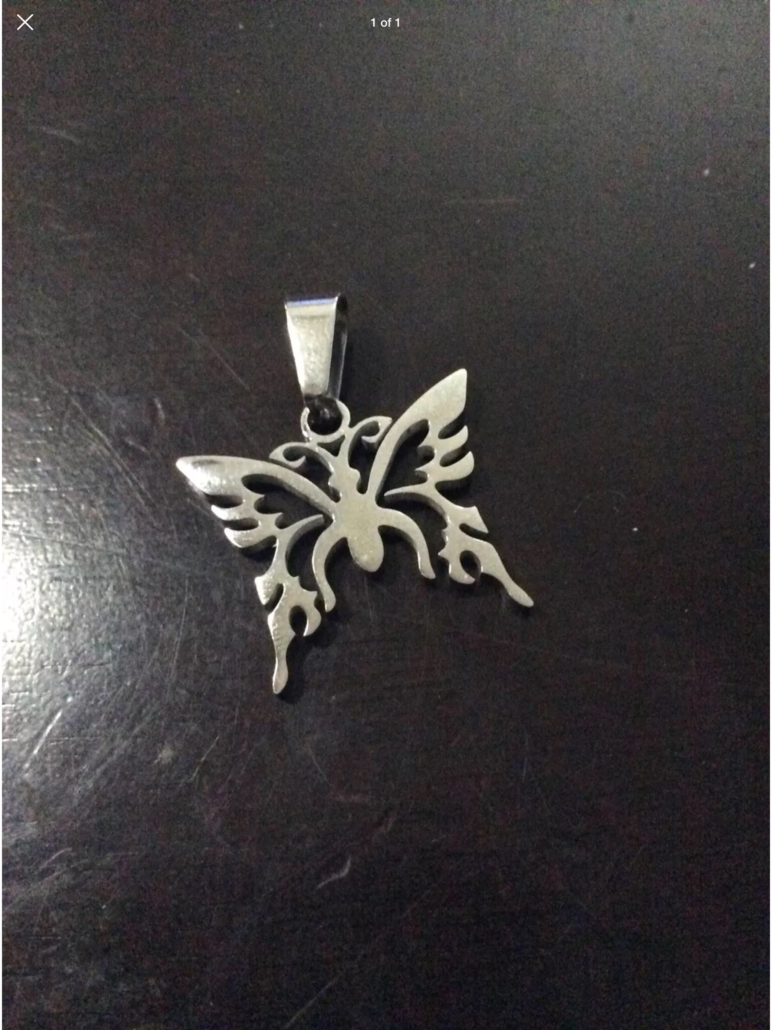 Butterfly charm talisman of positive transformation 