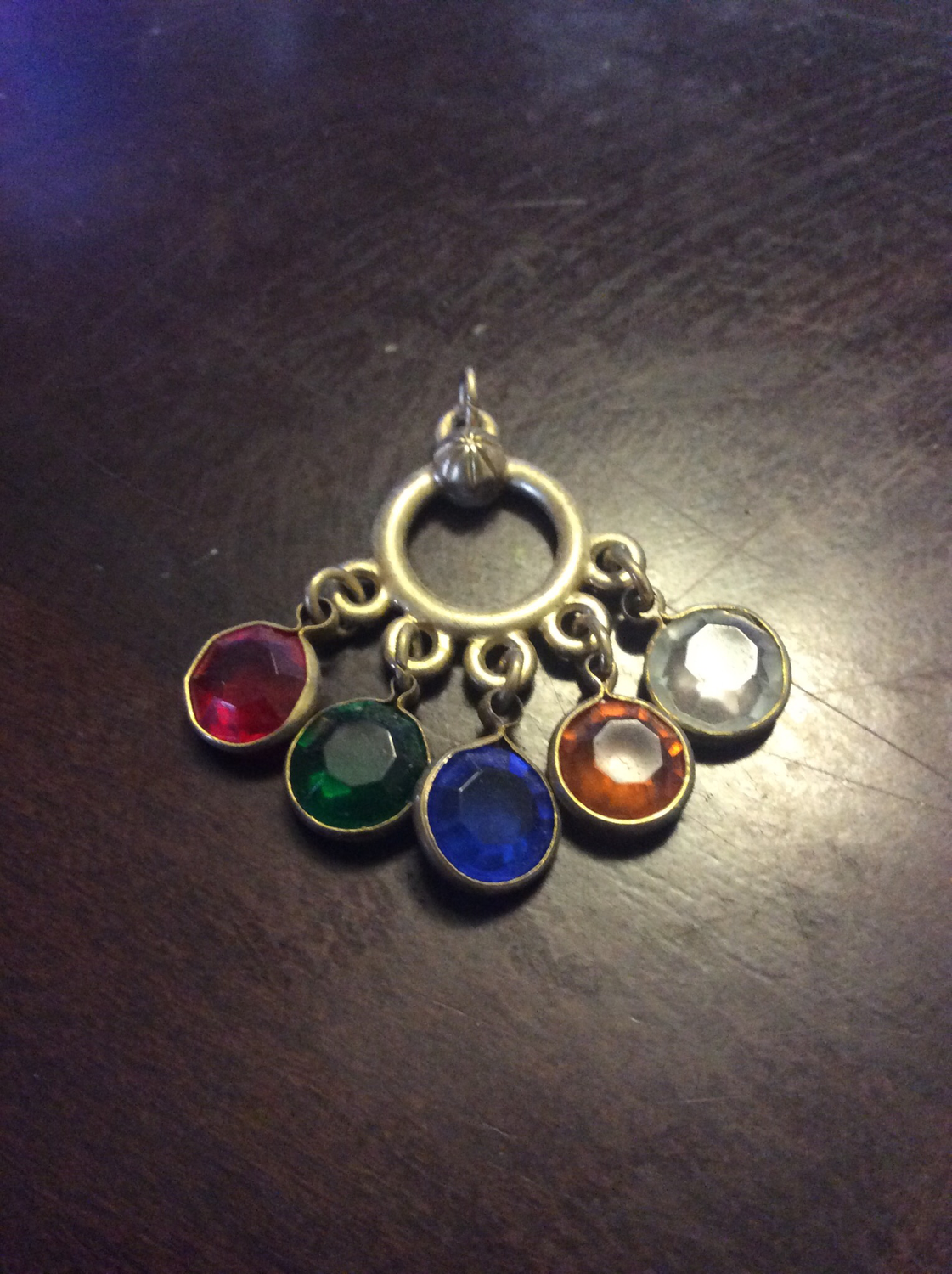 Small charm five elements source of energies combined 