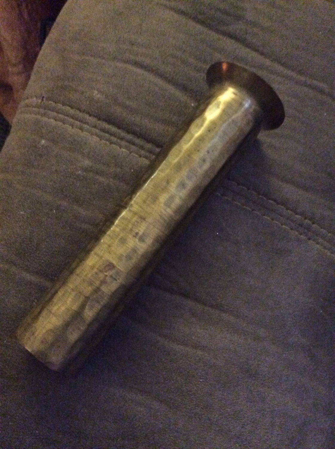 Brass vase draw pure positive energy of nature from outside into thy living space 