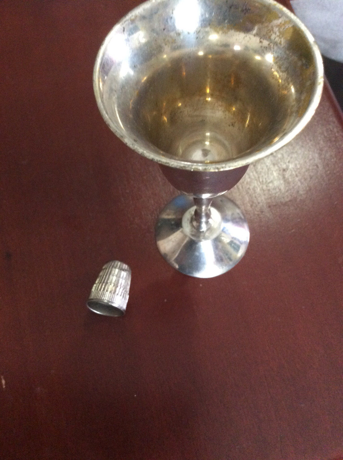 Thimble And cup, Spiritual Armor, protection from spiritual warfare, curses, voodoo, demonic attack