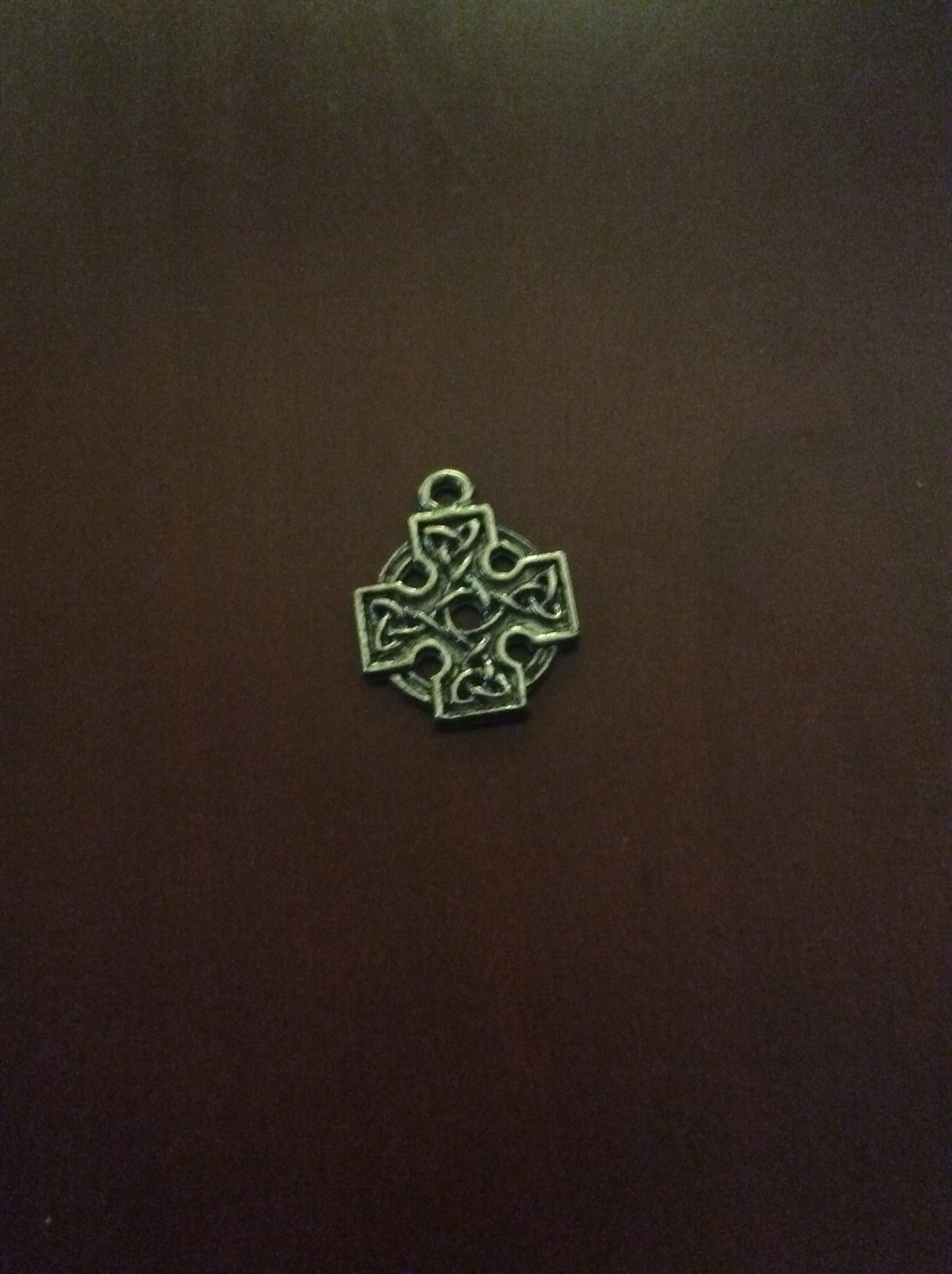 Small Celtic charm powerful anointing of protection to surround thee 