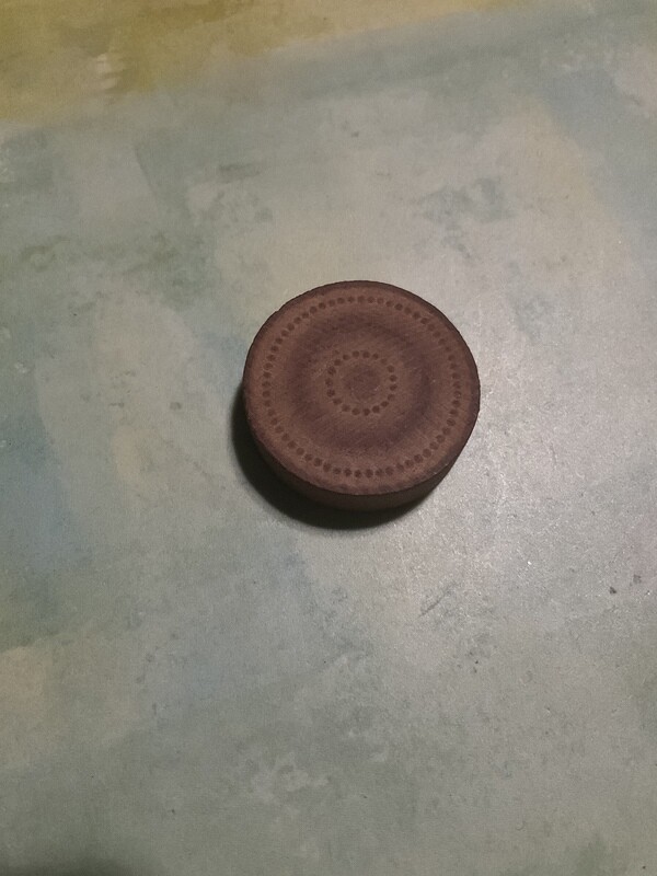 Wooden Aura Marker &amp; Esoteric Gateway, Enable &amp; Invite a Spirit to Accompany, Follow, Remain Beside Thee