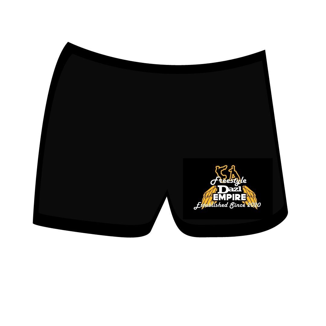 ​DAZL Empire Freestyle Training-wear high-waisted cycling shorts