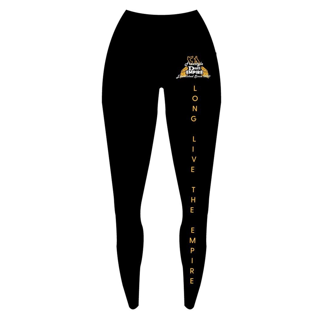 DAZL Empire Freestyle Stylish High-waisted 3/4 leggings