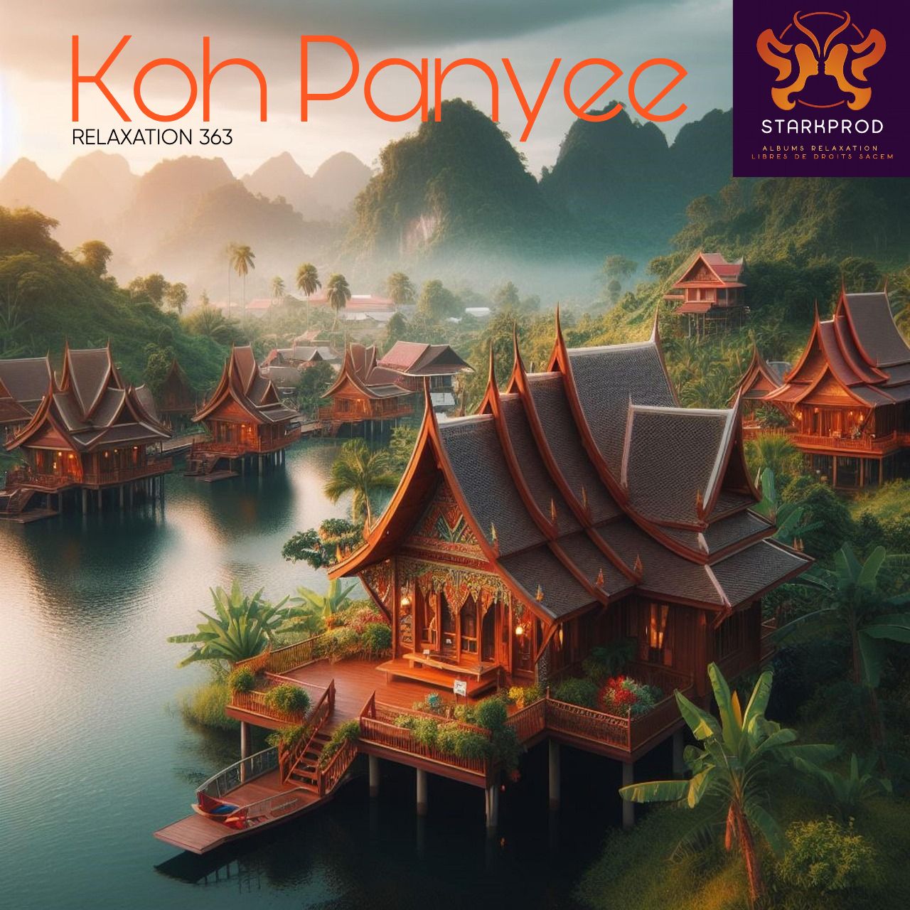 Album Relaxation N°363 Koh style Balinais