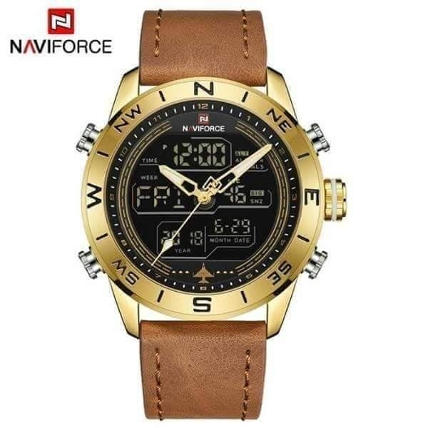 Dual luxury water proof watch