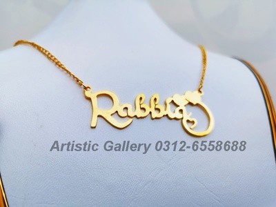 Single Name Necklace