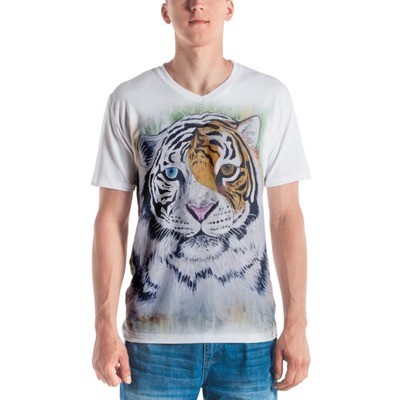 Men's T-shirt {Yin Yang Tiger}