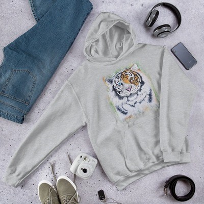 Hooded Sweatshirt (Yin Yang Tiger)