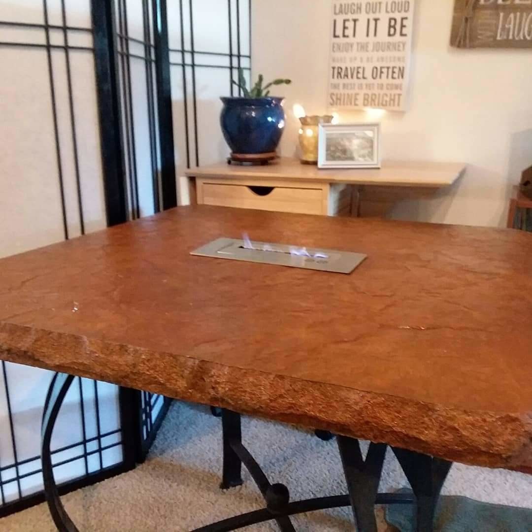 Concrete Fire Table