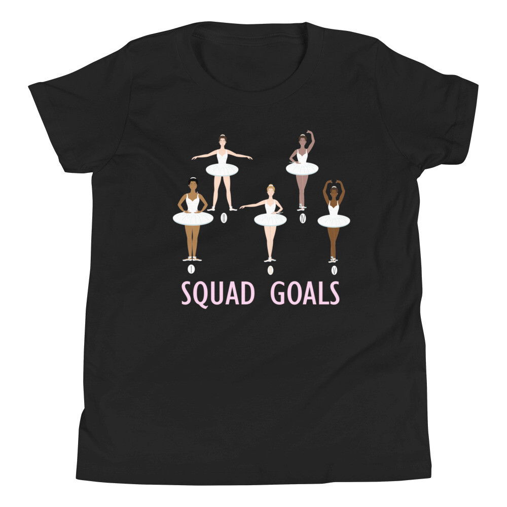 Squad Goals Youth Short Sleeve T-Shirt