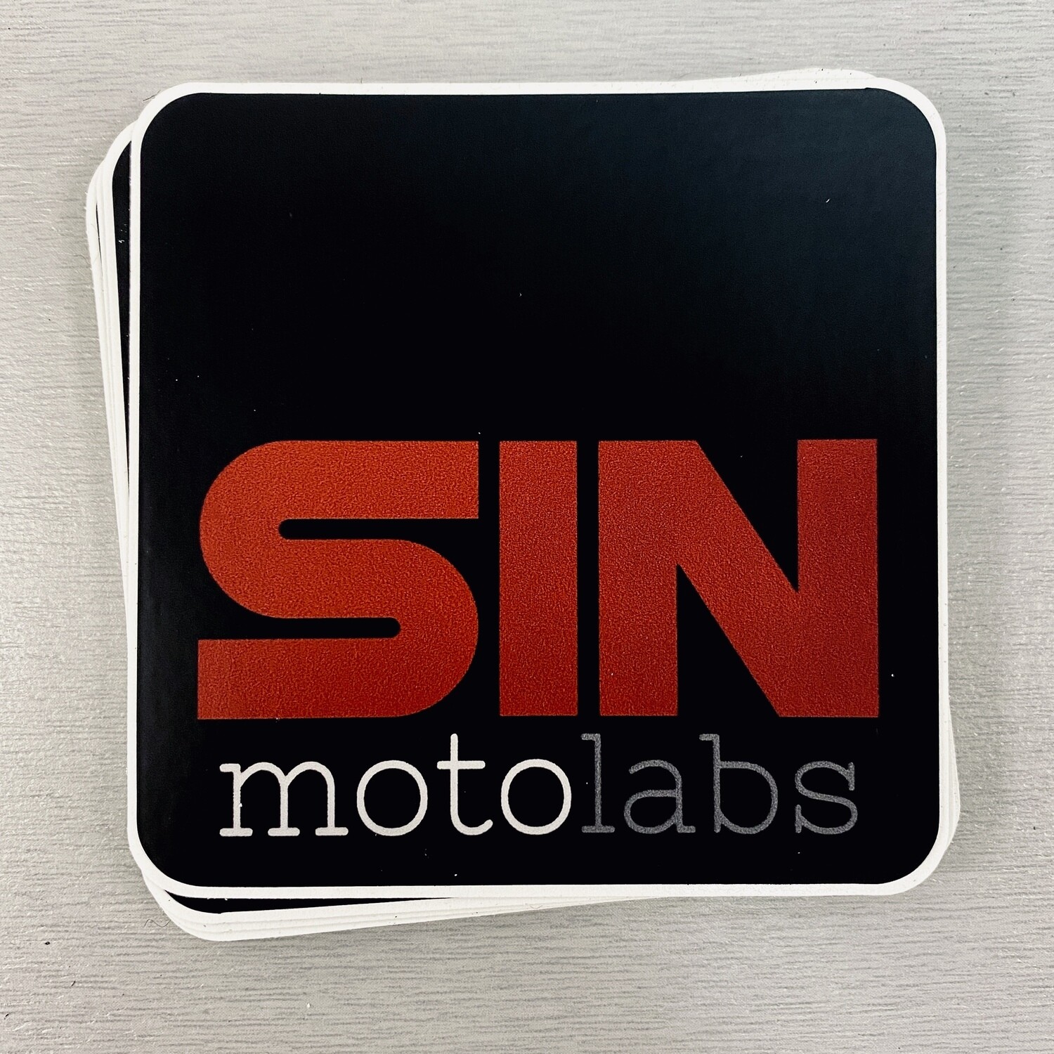 SIN motolabs Stickers