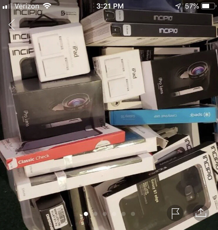 New unopened name brand phone cases