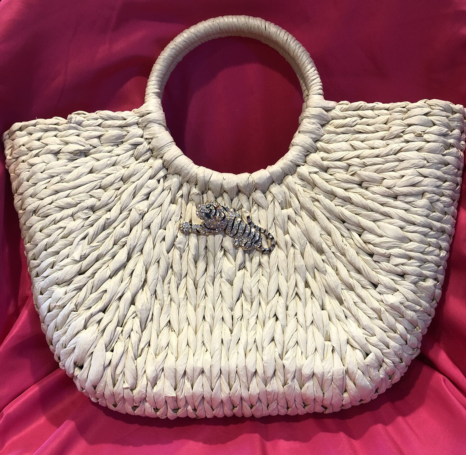 Large Flexweave Tote Crouching Sparkle Tiger