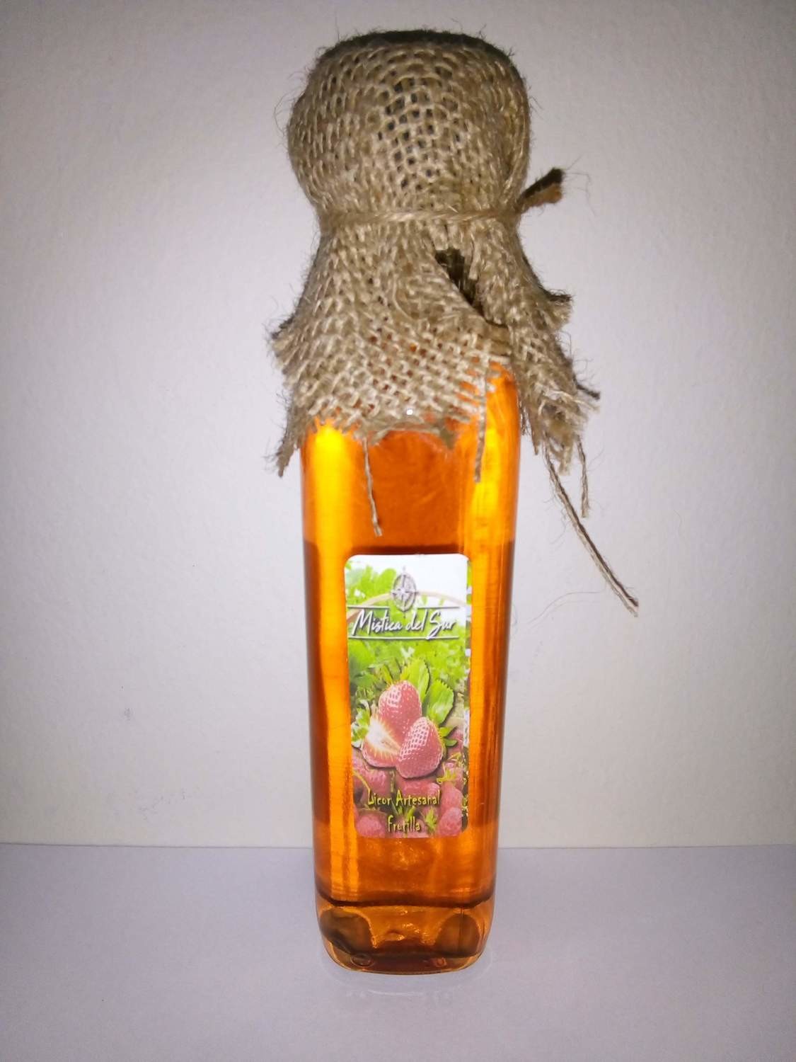 Licor Artesanal Frutillas 200 mL