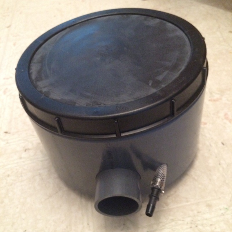 Rhino WEIGHTED AIR DIFFUSER 12"

WITH BASE Sits on Top of Liner