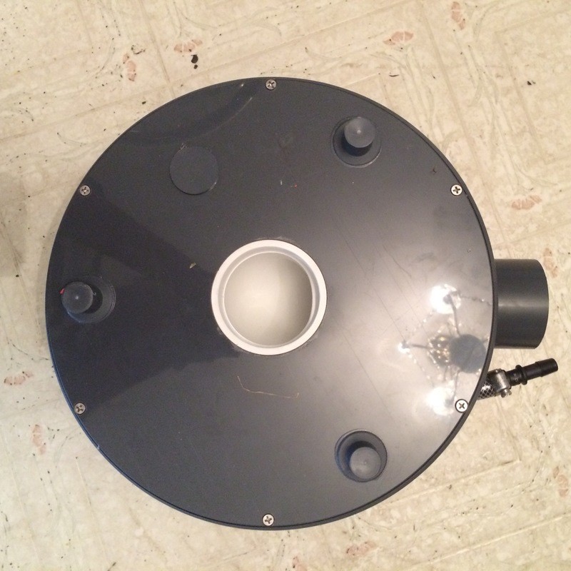 Rhino WEIGHTED AIR DIFFUSER 9"

WITH BASE Sits on Top of Liner