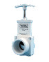 3&quot; Knife Gate Valve, PVC White