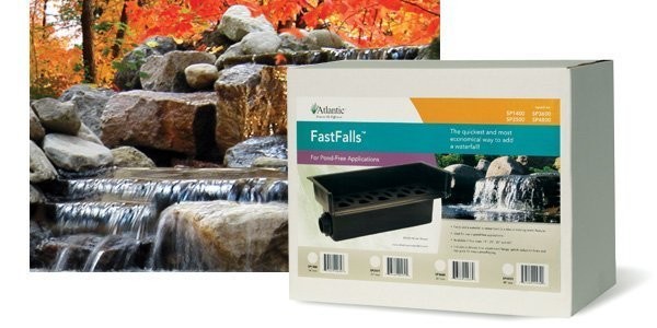 Atlantic Fast Falls 48&quot;Up to 8,000 gph, Two 2&quot; Bulkhead.

50&quot;W x 11&quot;D x 10&quot;H