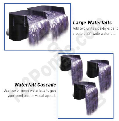 Savio Ligingpond Filters 31"

up to 10,000 gph flow 3" inlets