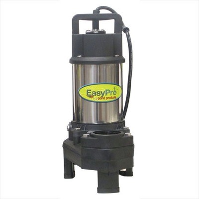 EasyPro - 5100 GPH - 115 Volt - Stainless Steel Waterfall and Stream Pump