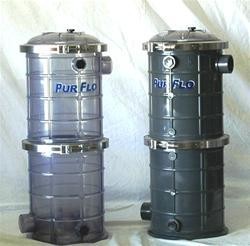 PUR FLO, CLEAR,W/BASKET 10" X 36"