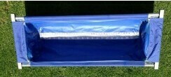 Koi Measuring Tub &quot;EXCELLENT TOOL &quot;

The Tub is approximately 

INSIDE DIAMETER 40&#39; X HEIGHT 20&quot;

OUTSIDE DIAMETER 44.5&#39; height 11.75&quot;

100 gallons
OVER SIZE SHIPPING