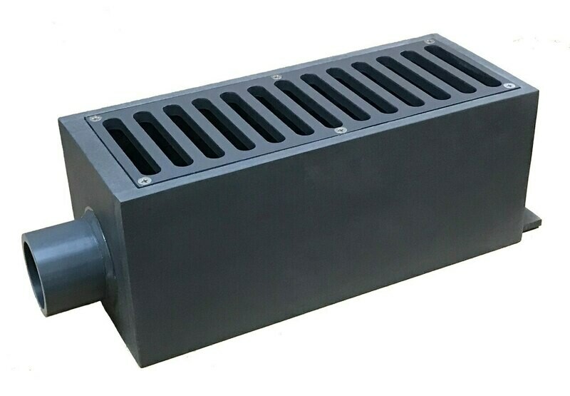 RHINO GRATED 36&quot; [AIR] DRAIN 3&quot; PORT