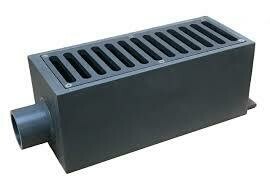 RHINO GRATED 24&quot; [AIR] DRAIN 2&quot; PORT