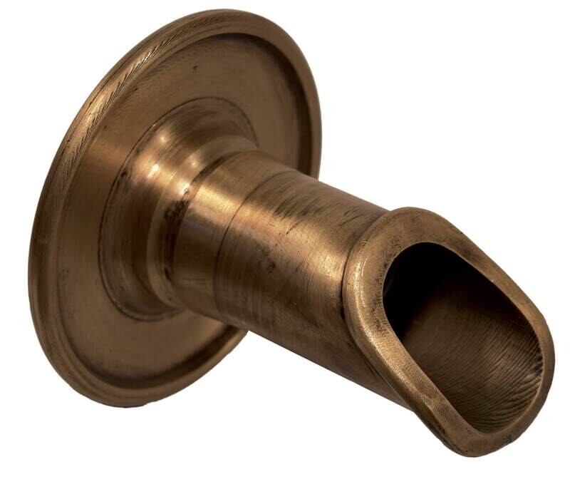 EASY PRO BWS2F Vianti Falls Brass 2&quot; Antique Round Scupper