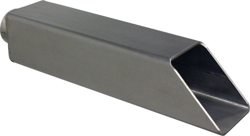 EASY PRO Vianti Falls Stainless 2 1/2&quot; Square Scupper