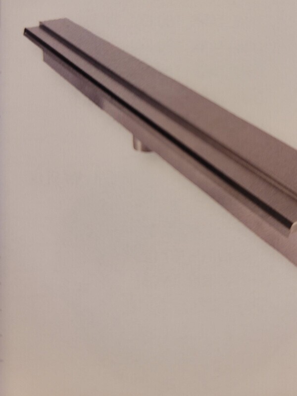 AQUAEDGE STAINLESS 58&quot;  STEEL WATERWALL 1800 MM LIP