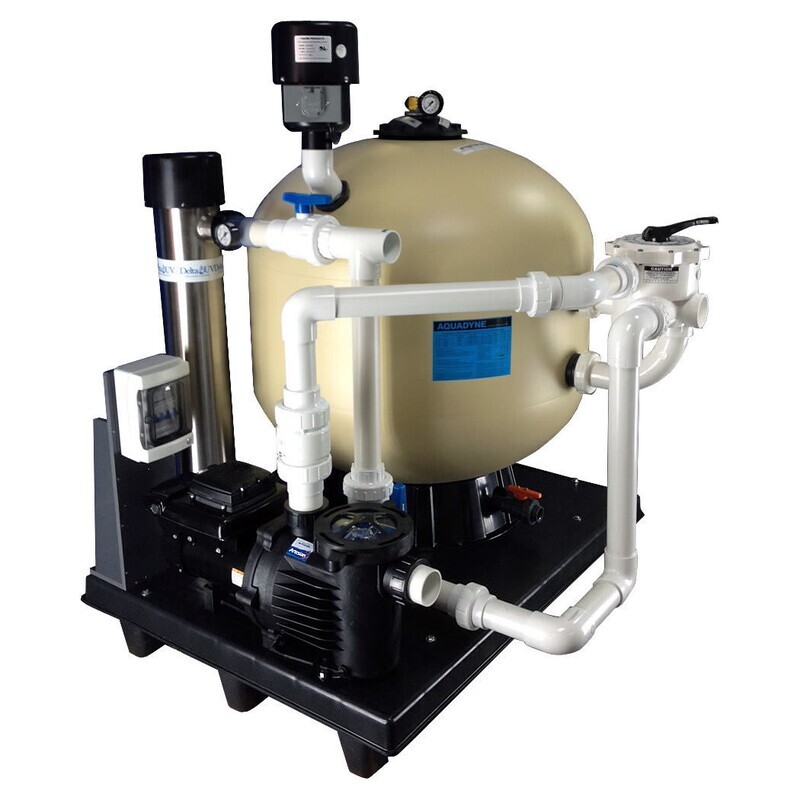 Plug and Play System
AD 8000 BHE Aquadyne Filter