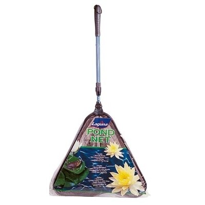 aguna Pond Fish Net with Telescopic Handle shaft extends from 33" to 61".