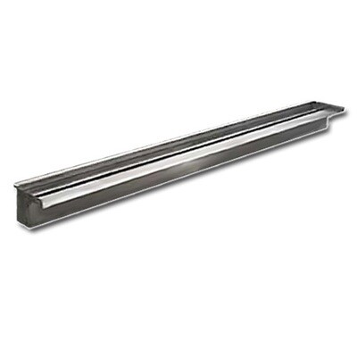 EASY PRO 47 1/2" Stainless Steel Spillway

47.5" W x 4 1/2" D x 15" Tx6" lip

1" fpt inlet 2400 gph