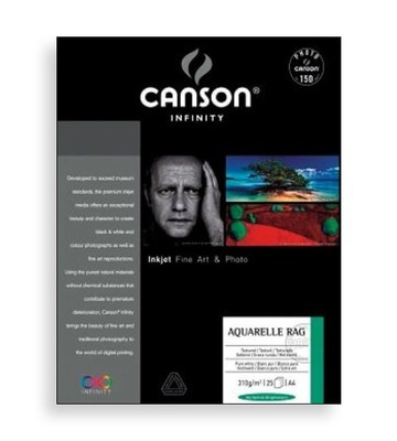 Canson Infinity Aquarelle Rag 240 (A3+, 25 sheets)