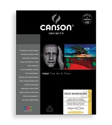 Canson Infinity Velin Museum Rag 315 (A2, 25 sheets)