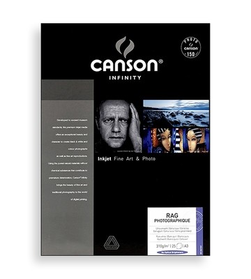 Canson Infinity Rag Photographique 310 (A2, 25 sheets)