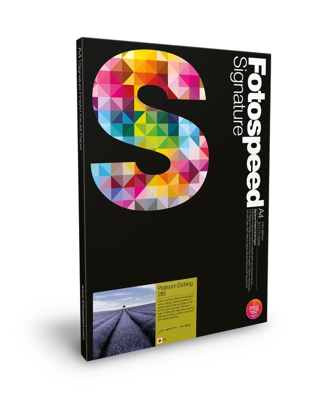 Fotospeed Platinum Etching 285 (A4, 25 sheets) - 7E360