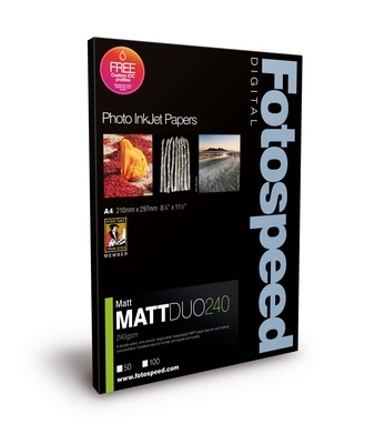 Fotospeed Matt Duo 240 (A2, 50 sheets) - 7D144