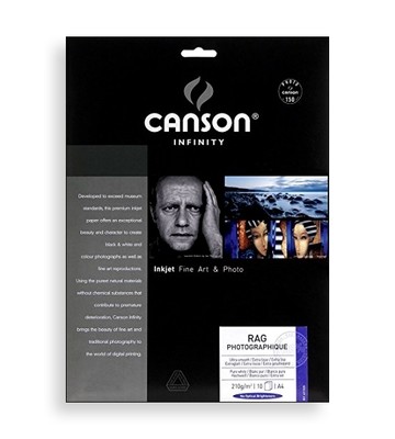 Canson Infinity Rag Photographique 210 (A3, 25 sheets)