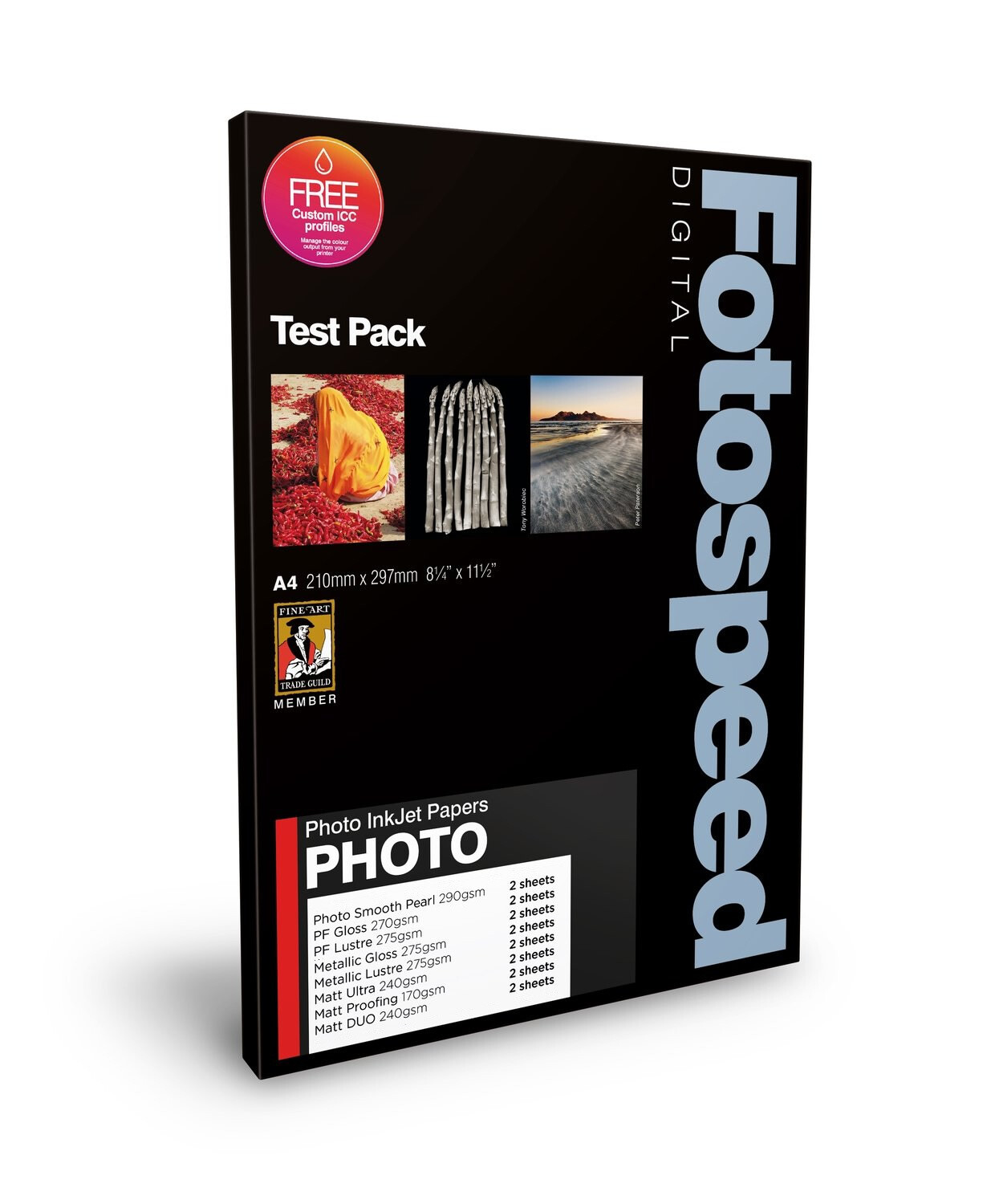 Fotospeed Photo Quality Test Pack (A4, 16 sheets) - 7D130