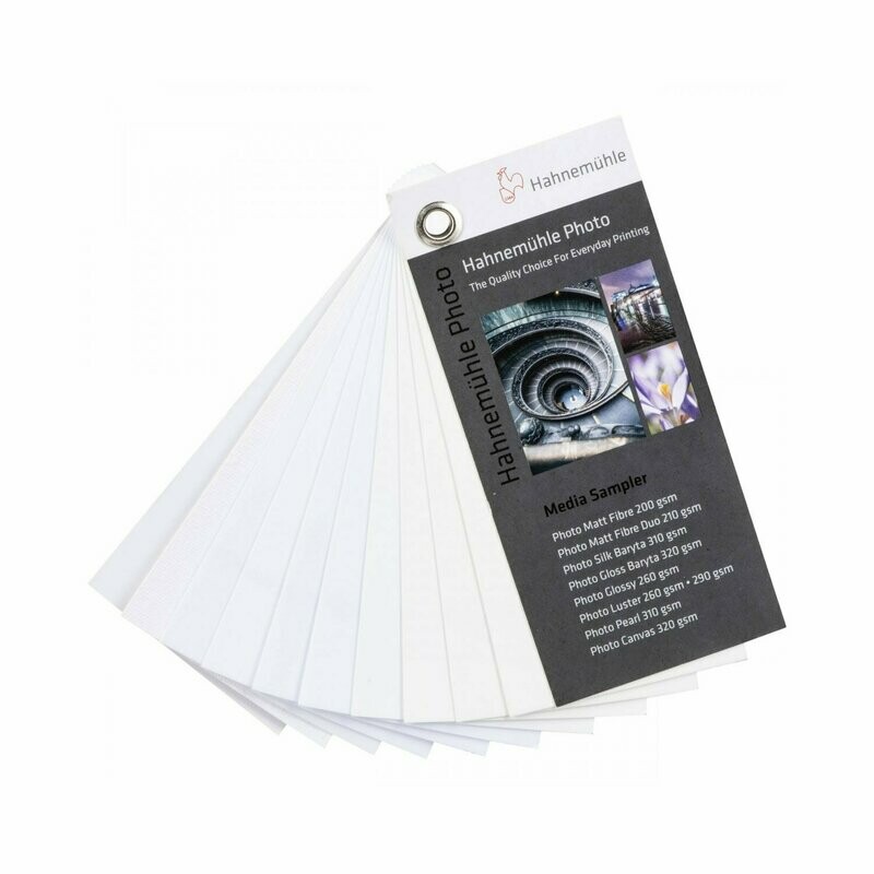 Hahnemühle Photo - Media Sampler (5 x 11 cm)